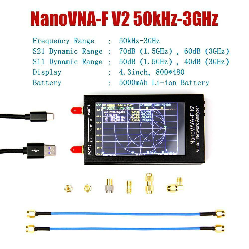 Logic Analyzer Usb - Векторный анализатор сети 3G S-A-A-2 NanoVNA