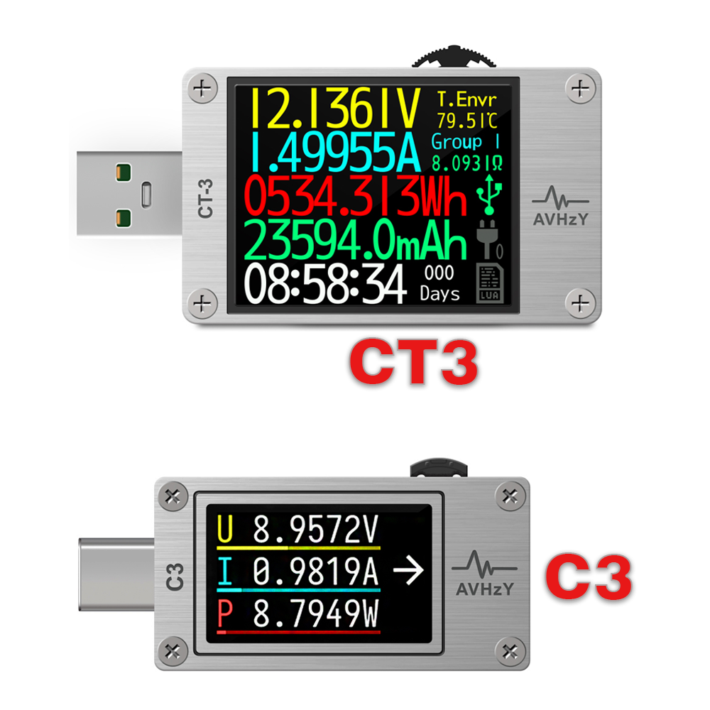 Logic Analyzer Usb - AVHzY USB 3.1 измеритель мощности цифровой