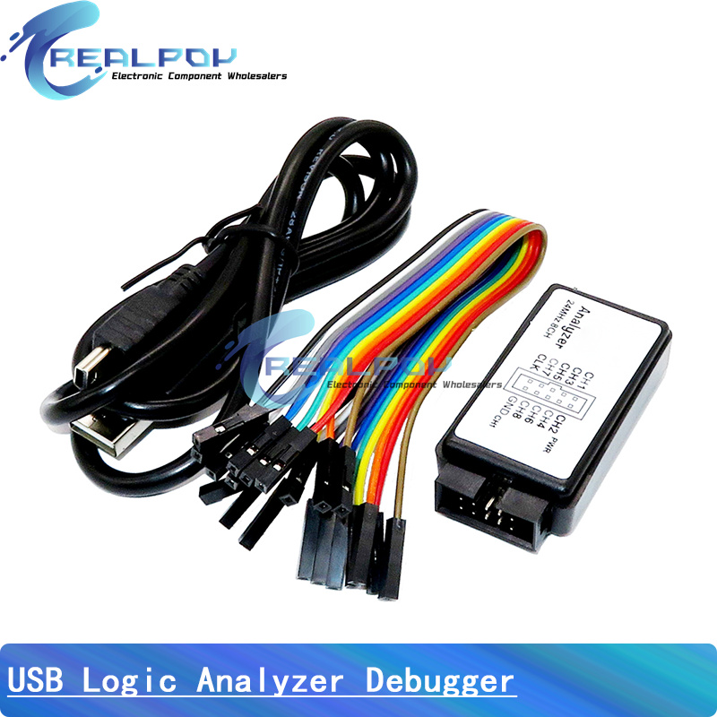 Logic Analyzer Usb - Логический анализатор USB, 24 МГц, 8