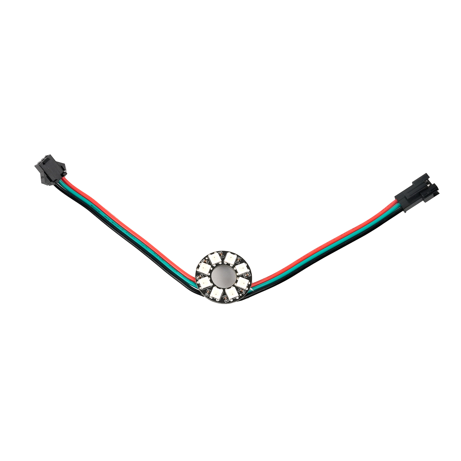 Diy Electronics Address - 8-светодиодный RGB-кольцевой светильник WS2812B, 5В, адресный,