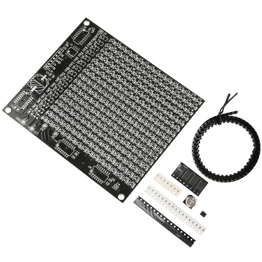 Diy Electronics Components - 64/256 светодиодный SMD матричный рекламный экран,
