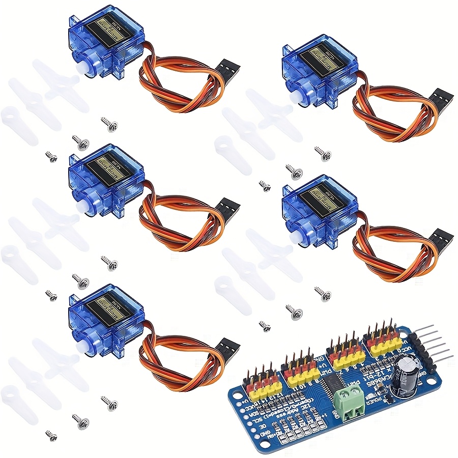 5 шт. сервоприводов SG90 9G +  – обзор и цена Servo Motor Sg90