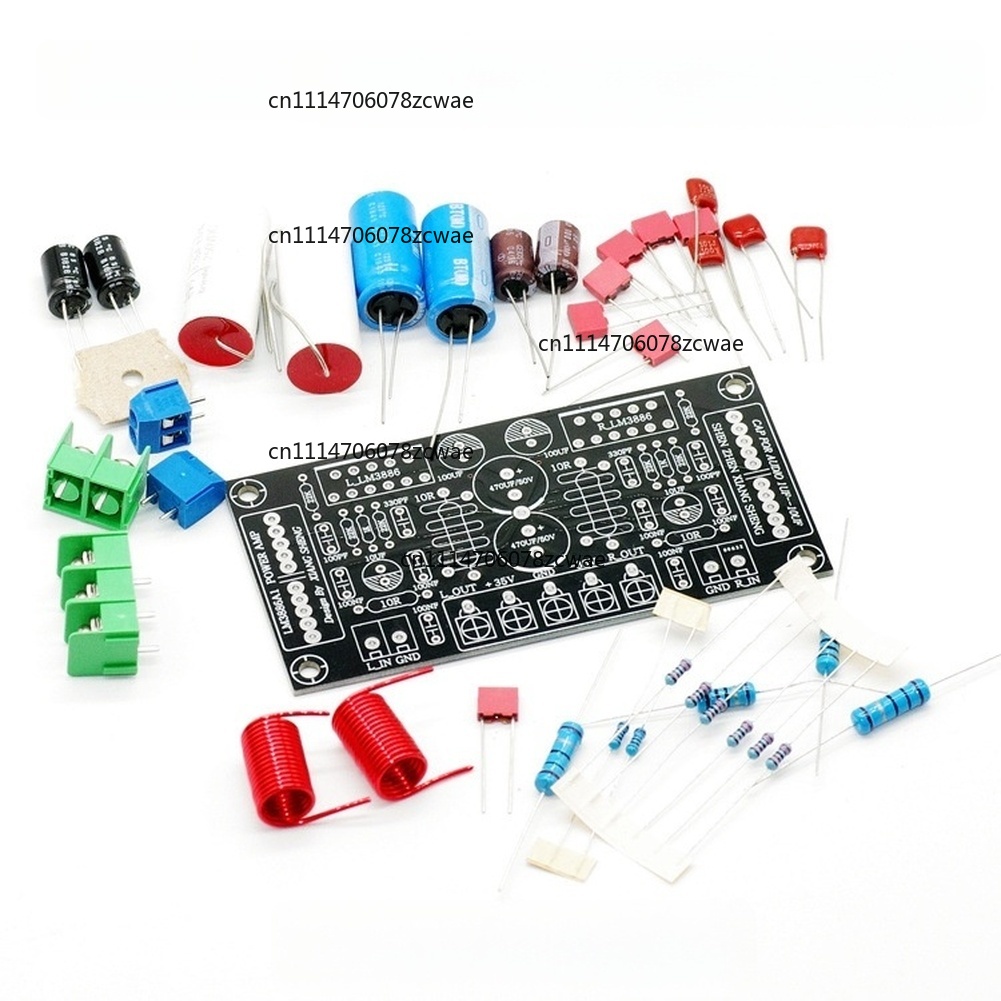 ZOCI-FOR LM3886 DIY двухканаль – обзор и цена Diy Electronics Components