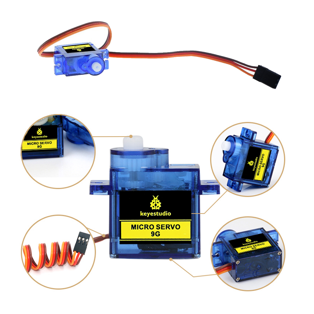 1 шт. Keyestudio 9G MINI SG90  – обзор и цена Servo Motor Sg90
