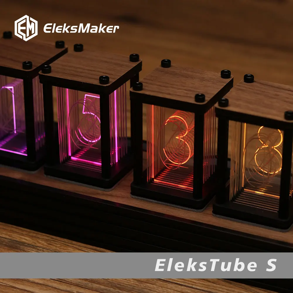 RGB Nixie трубчатые часы DIY н – обзор и цена Diy Electronics Ideas