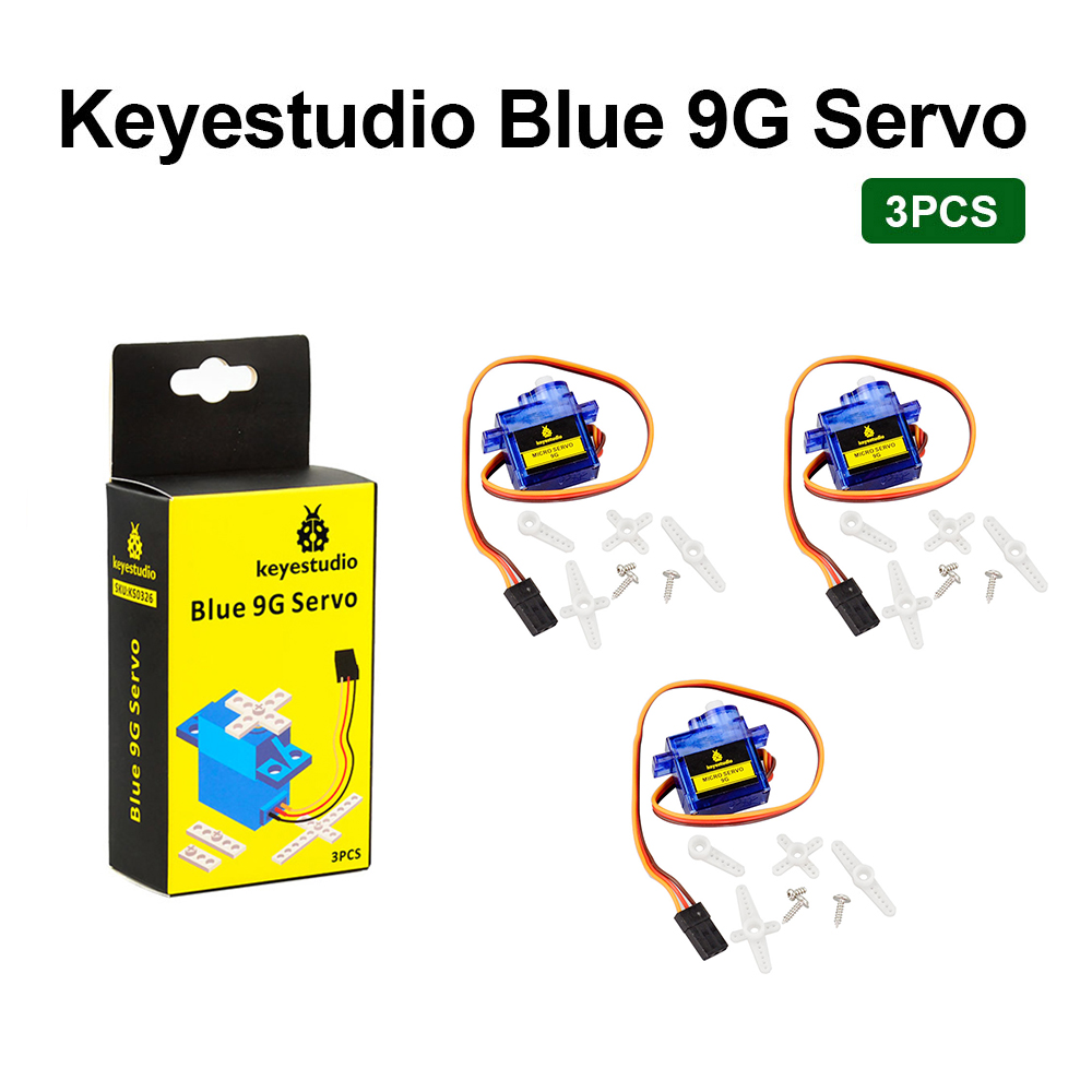 3 шт. Keyestudio MINI SG90 9G  – обзор и цена Servo Motor Sg90