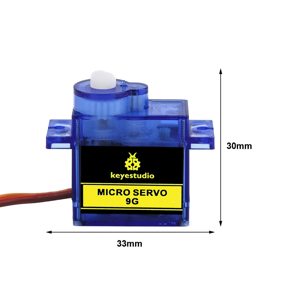 3 шт. Keyestudio MINI SG90 9G  – обзор и цена Servo Motor Sg90