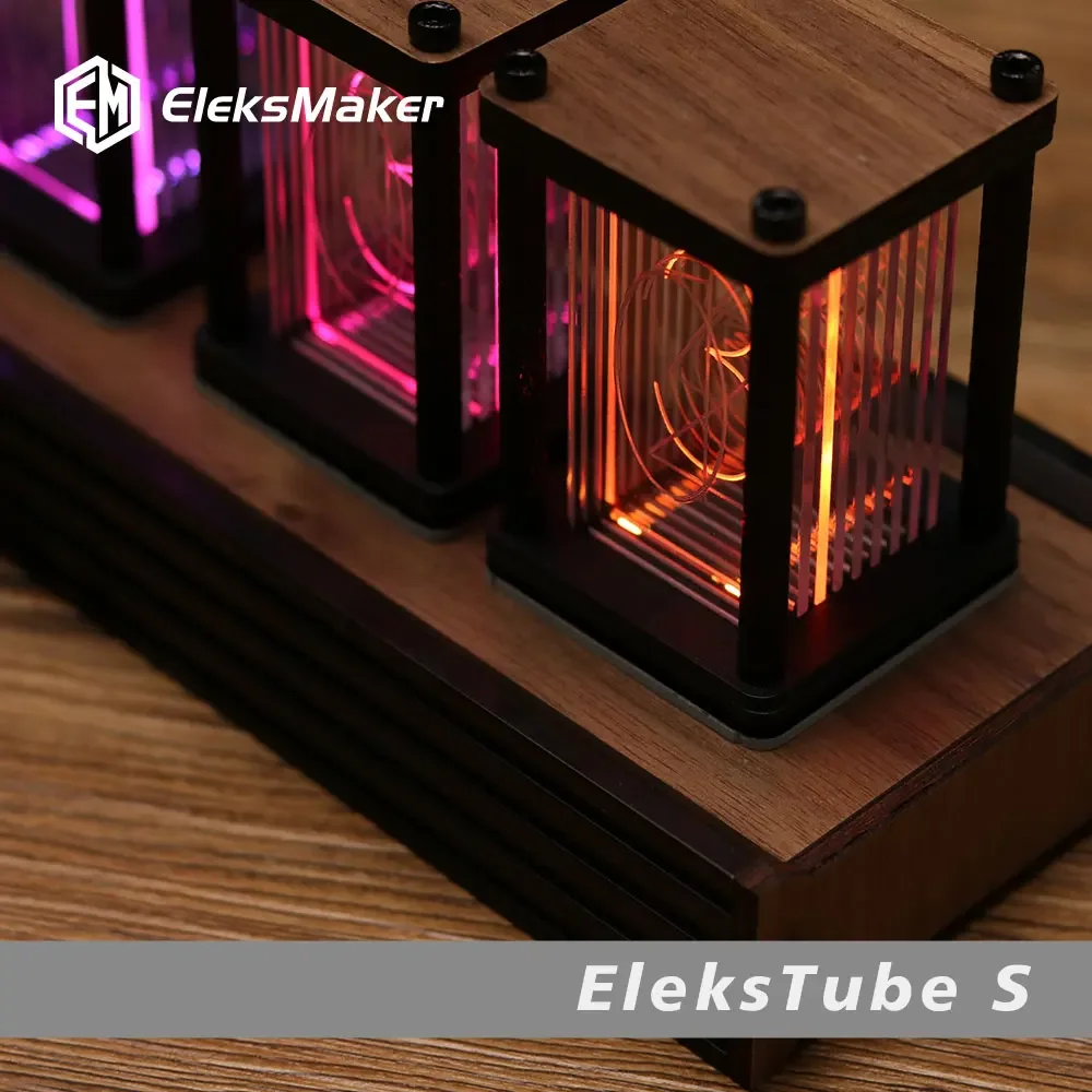 Настольные часы RGB Nixie Tube – обзор и цена Diy Electronics Ideas