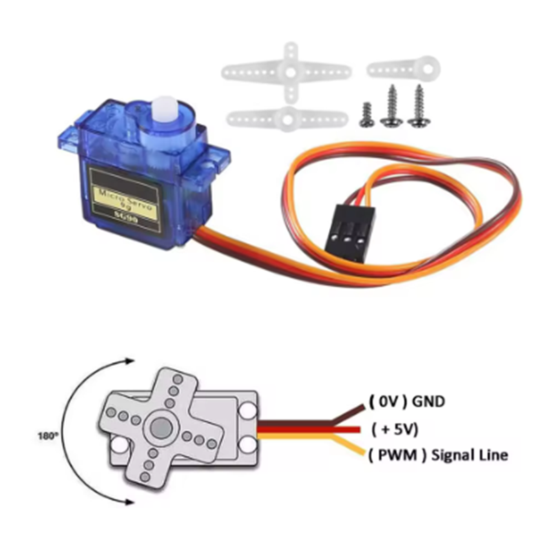 1-10 шт. SG90 9G микро цифрово – обзор и цена Servo Motor Sg90