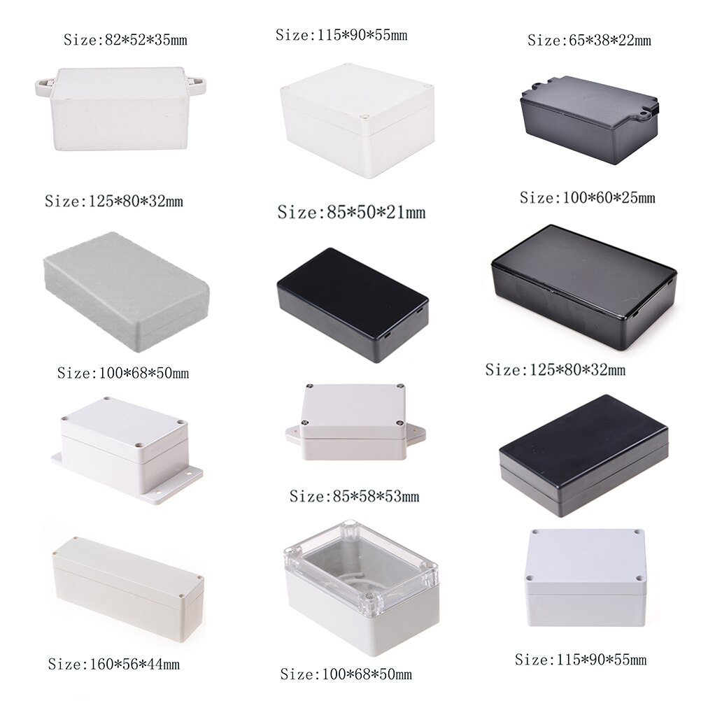 Пластиковый коннектор, электро – обзор и цена Diy Box Electronics Mall