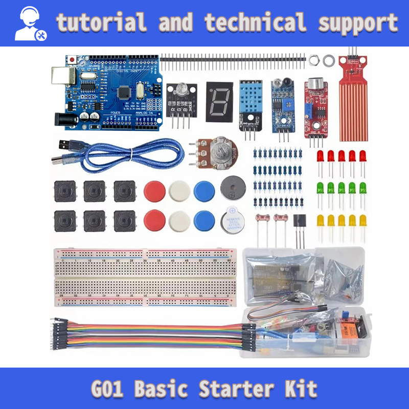 Базовый стартовый комплект для – обзор и цена Diy Electronics Basics